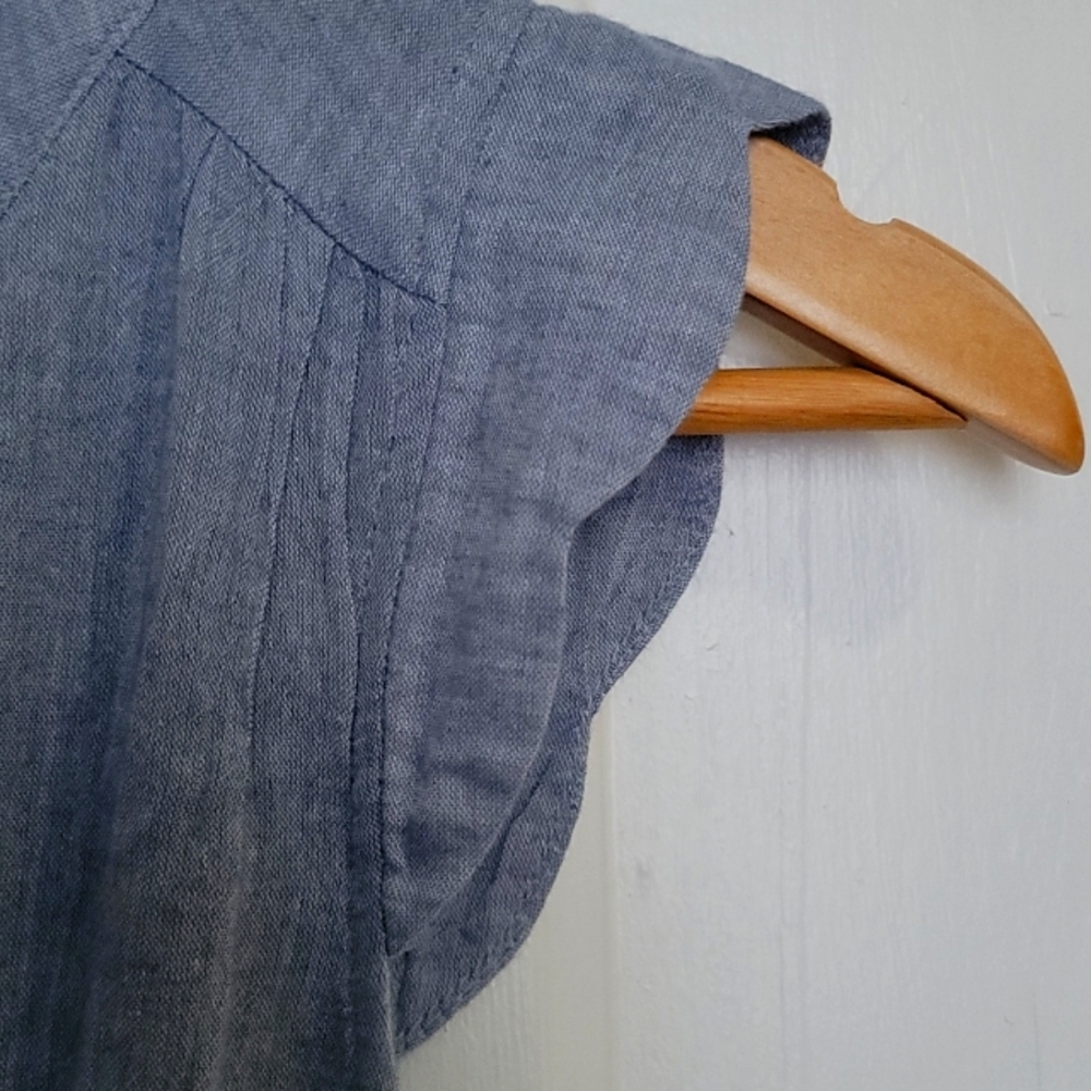 Linen Summer Dress - Picture 5 of 8